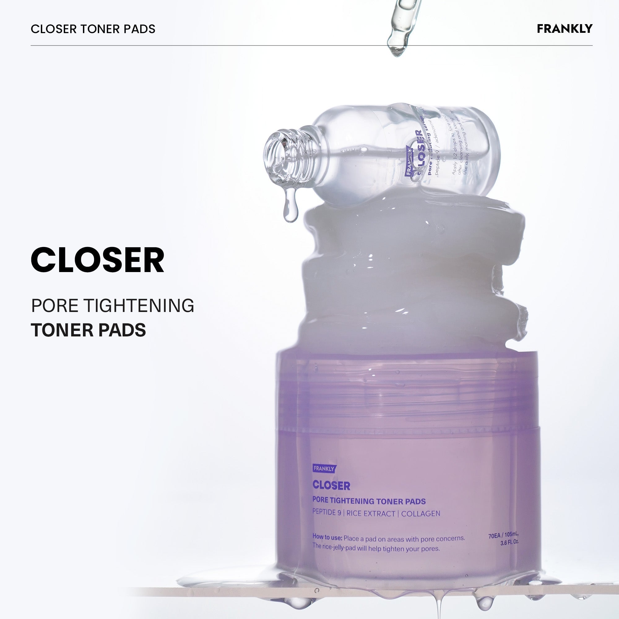 Closer Toner Pad 70 Adet 105 mL