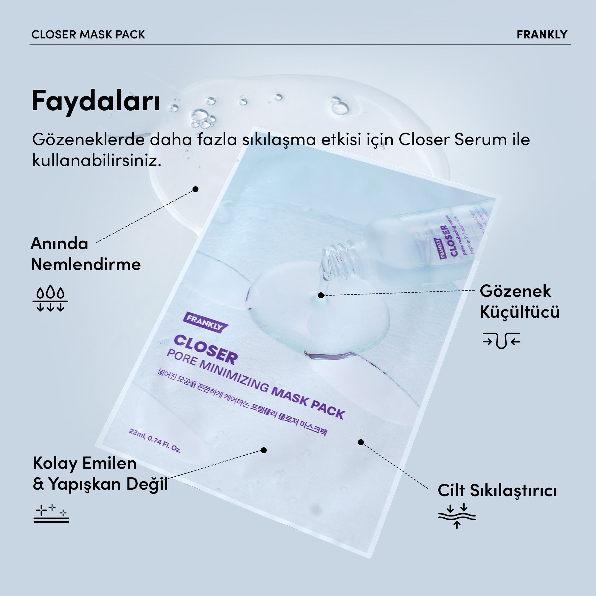 Closer Sheet Mask 22 mL