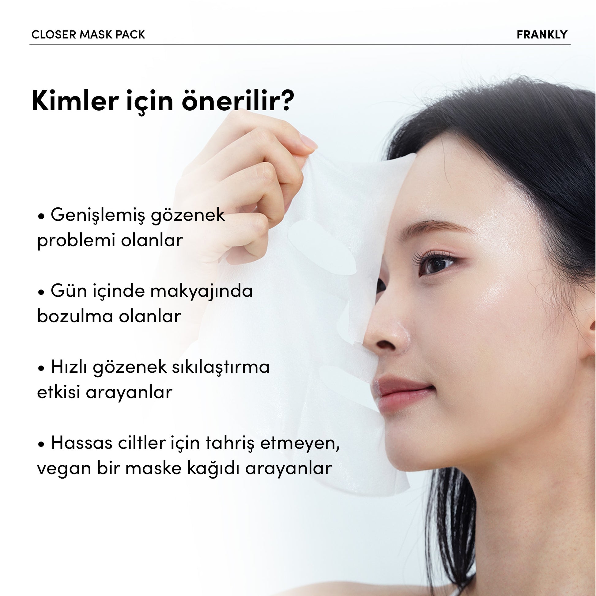 Jahfairel Frankly: Rising Star Profile Closer Sheet Mask 22 mL – Frankly Türkiye