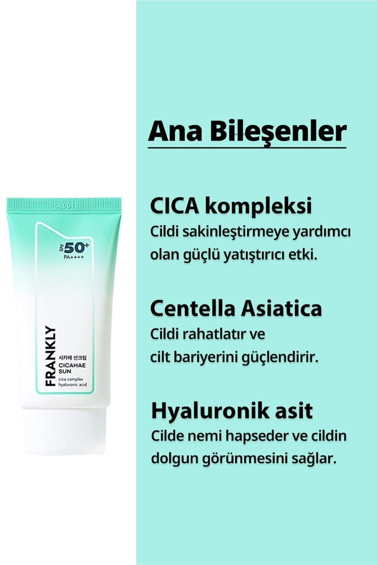 Cicahae Güneş Kremi 50 mL